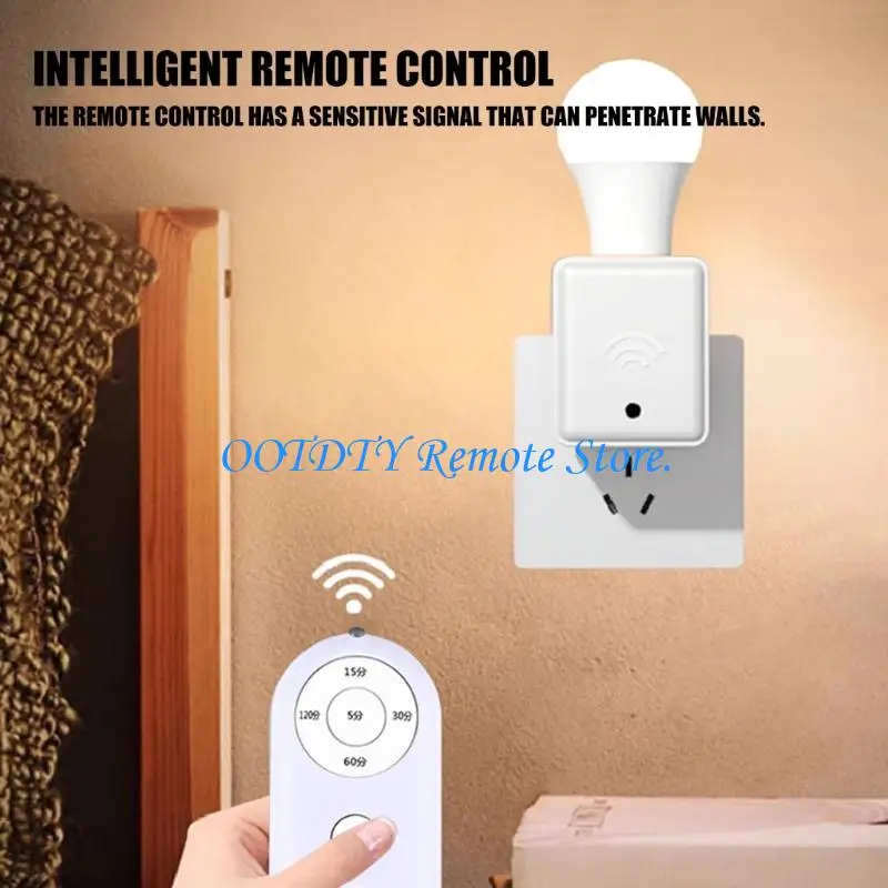 interruptores-temporizadores-tomada-luz-e27-com-controle-remoto-sem-fio-5-configuracoes-programaveis-​​para-iluminacao-com