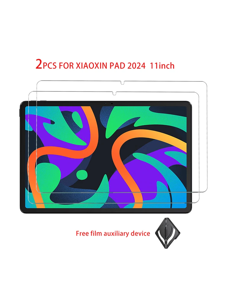 2 PCS HD Scratch Proof Screen Protector Tempered Glass For Lenovo Xiaoxin Pad 2024 11-inch Tablet Protective Film Oil-coating