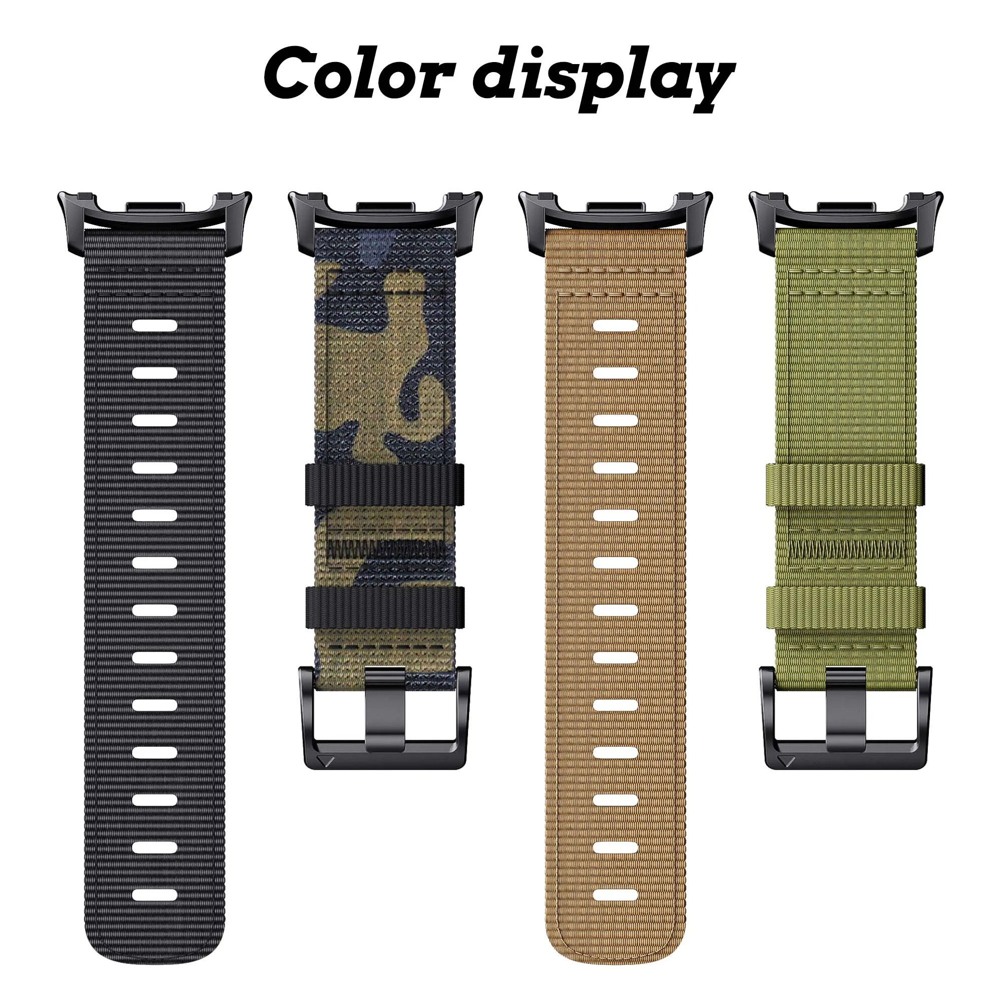 Nylon Sport Straps for Samsung Galaxy Watch 8 Classic Smartwatch Wristband Galaxy Watch 8 40mm 44mm 46mm Band Replace The Belt