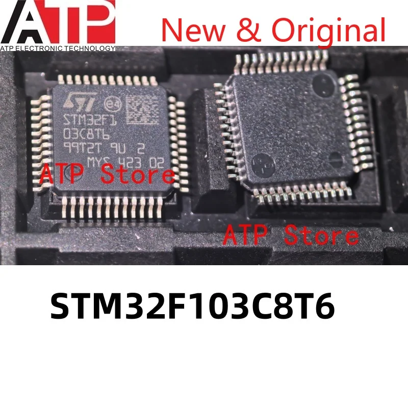 

10 шт. STM32F103C8T6 STM32F103 LQFP-48 оригинальный точечный инвентарь