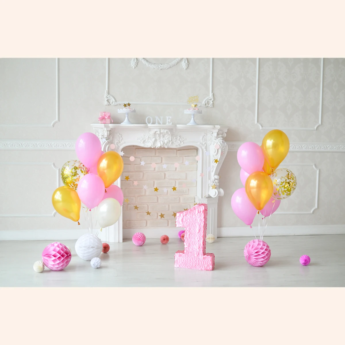 

1St Backdrop Cloth 5X3Ft 3D Photography Background s Party Photo Studio Props 1St Birthday Backdrop For Birthday Party