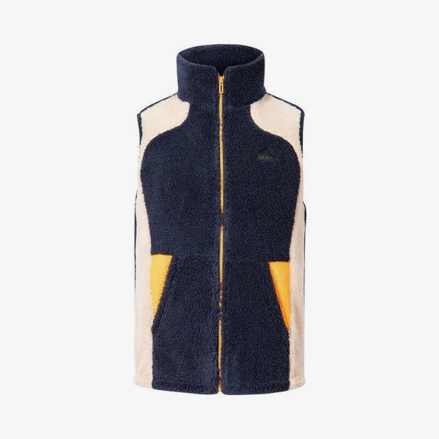 Chaleco de piel de cordero cálido para niños, original de Adidas, JC9365