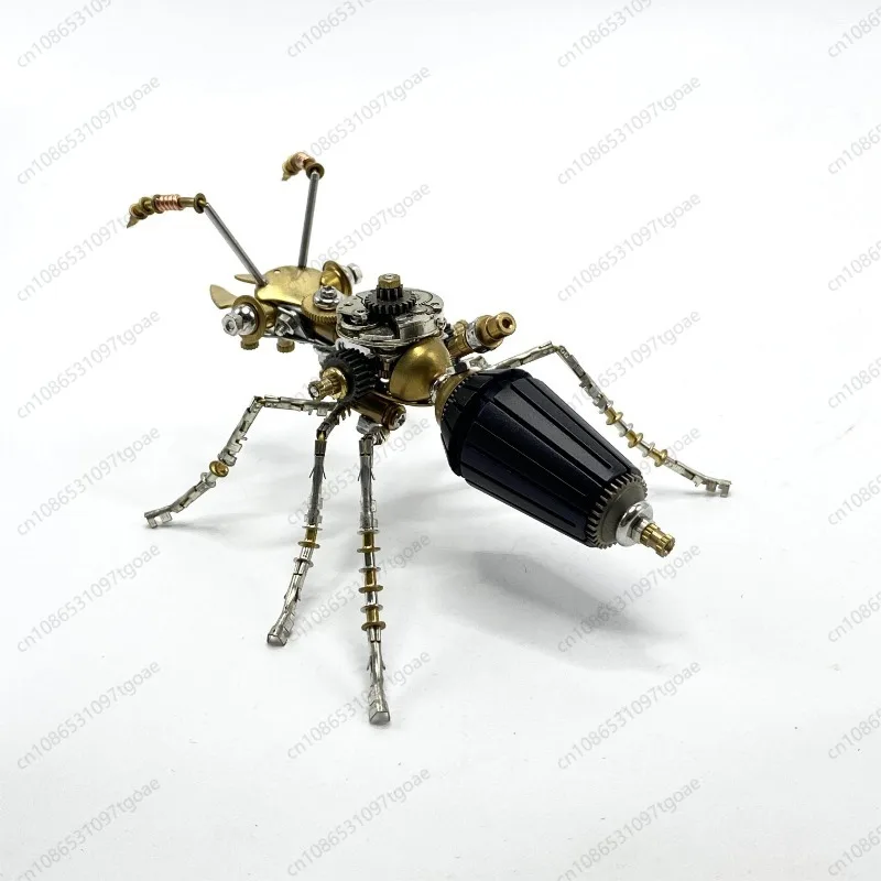 Steampunk Mechanical Ant Handmade Craft Desktop Ornament Gift
