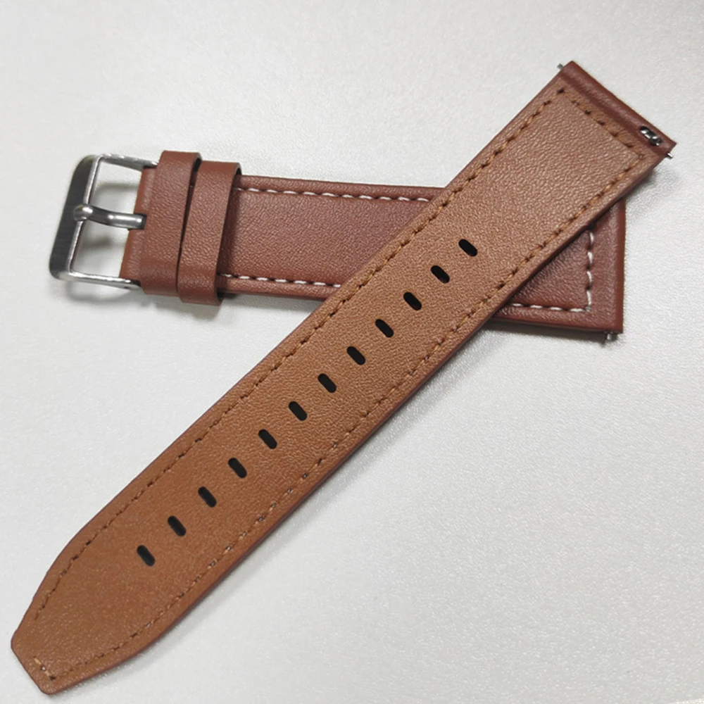 Armband 22mm Für Xiaomi Uhr 2 Pro farbe 2 S1 Pro S2 46mm/42mm S3 S4 Sport Band Für HUAWEI UHR GT6 Pro Ersetzen Leder Armband
