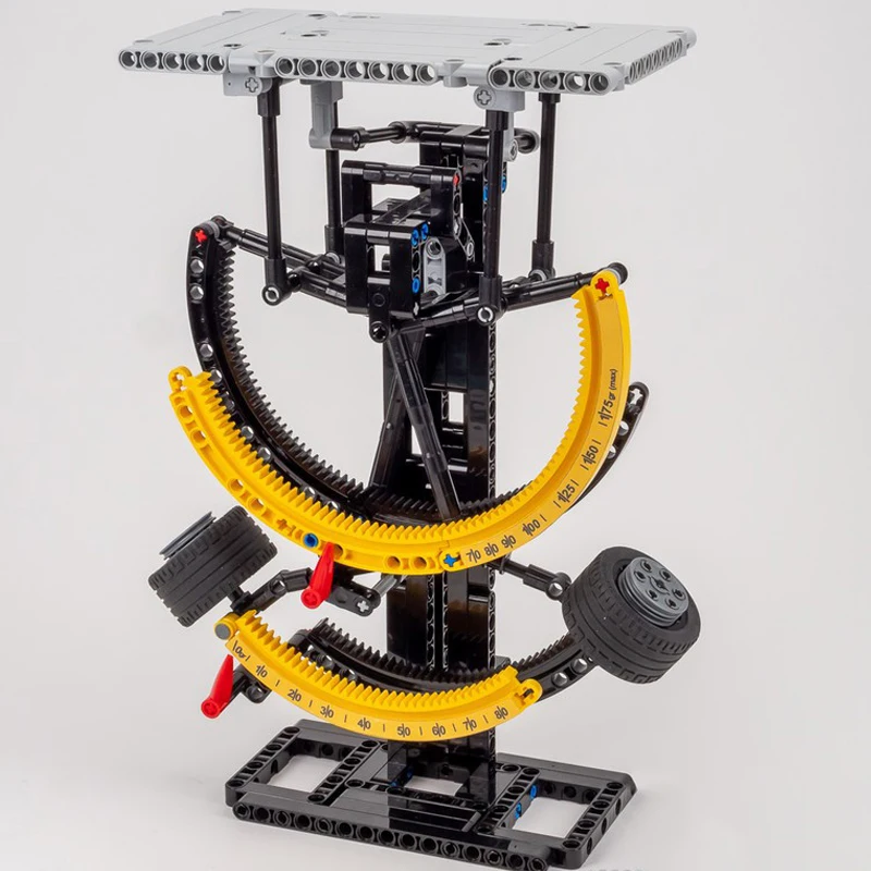 2025 NUOVO MOC-202559 288PCS Lettera bilaterale Bilancia Modello Buiding Kit Blocco Mattoni autobloccanti Compleanno Regalo di festa di Natale