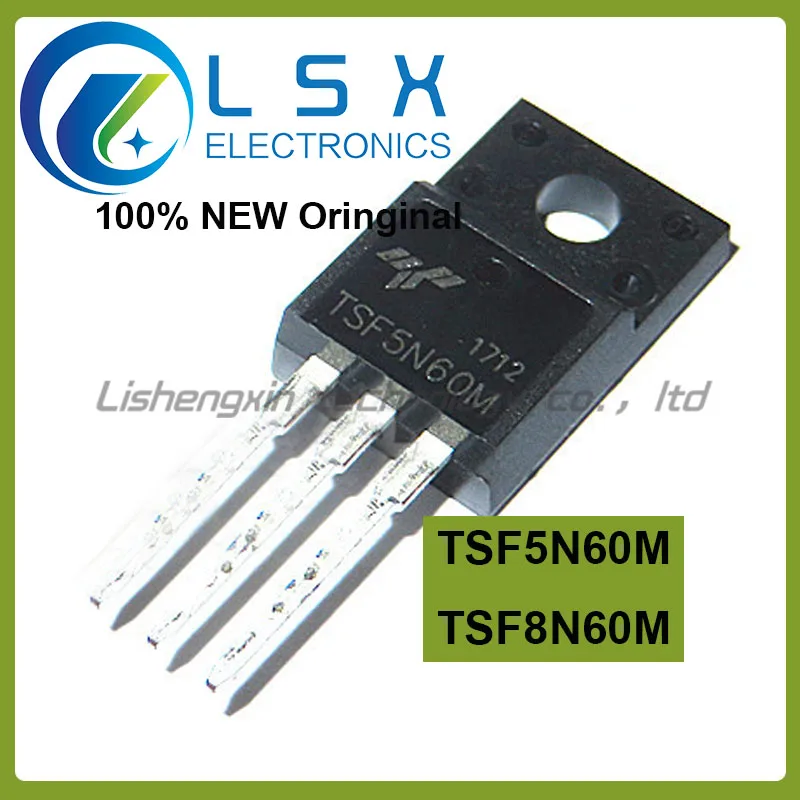 New/5pcs TSF5N60M TSF8N60M High voltage MOS field effect tube TO-220F A new spot LCD common MOS field effect tube