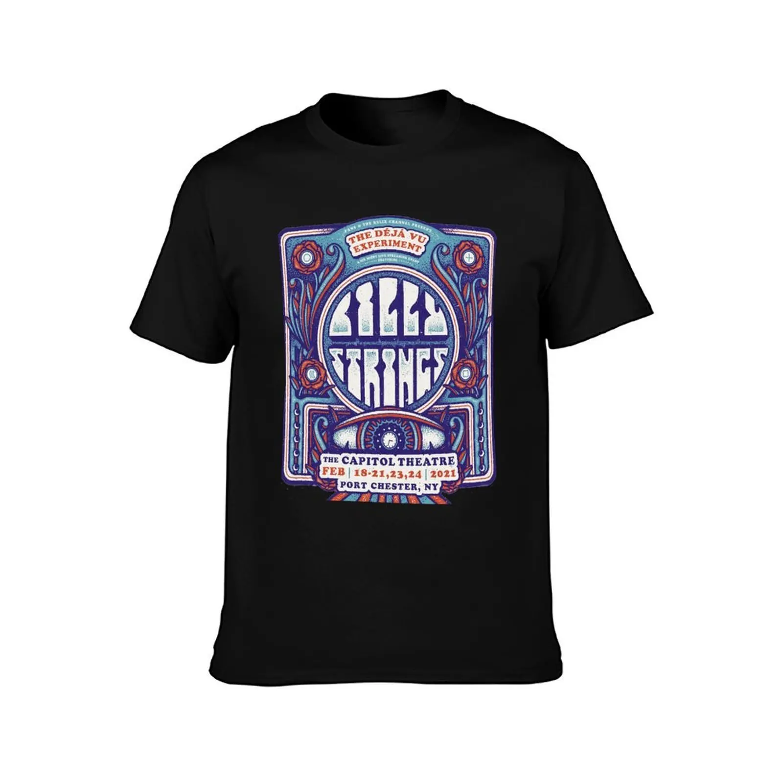 Billy Strings T-Shirt, Summer Casual Cotton Tee, Oversized Streetwear Tops, Vintage Graphic Print, Loose Fit Short Sleeve