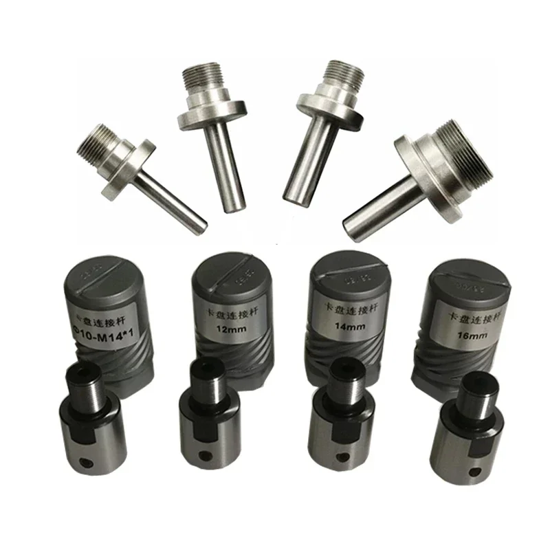Adaptador M14 Bucha do Conector da Haste de Conexão para Faça Você Mesmo Cnc Mini Torno Mandril 1pc 10 12 14 15 16 19 mm M14