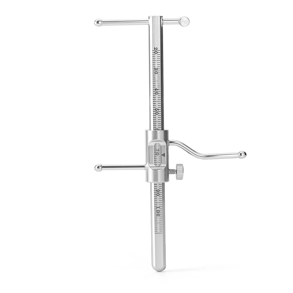 AZDENT Dentaler Kieferorthopädischer Messgriff, Schiebemessgerät 20-100mm, autoklavierbar, Edelstahl, Zahnimplantat-Werkzeug – Detail 8