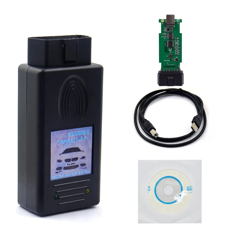 Best Top Quality for BMW SCANNER 1.4.0 Diagnostic Scanner OBD2 Code Reader for BMW 1.4 USB Auto Diagnostic Tool