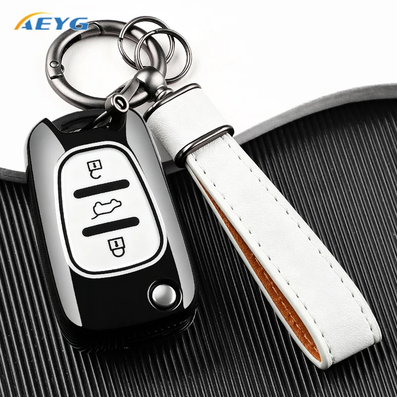 TPU Car Key Case Shell For Hyundai I20 I30 IX20 IX25 IX35 Elantra Accent For KIA Sportage Rio 3 Soul Optima Ceed Pro K5 K2 Pride - view 4