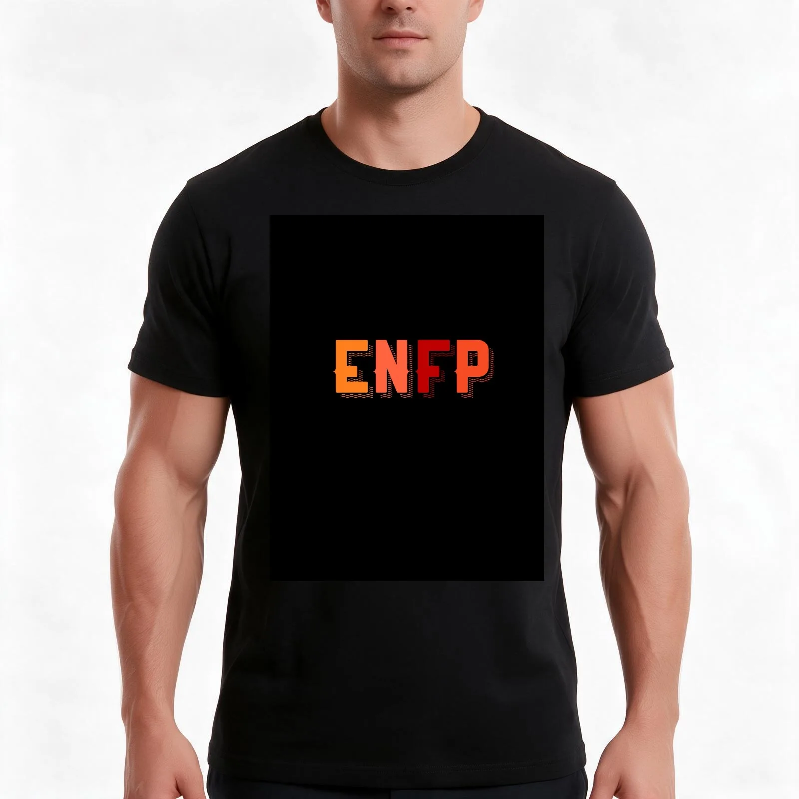 ENFP MYERS-BRIGGS TYPE GRAPHIC T-Shirt Summer Casual Cotton Tee Oversized Streetwear Tops Vintage Graphic Print 100% Cotton