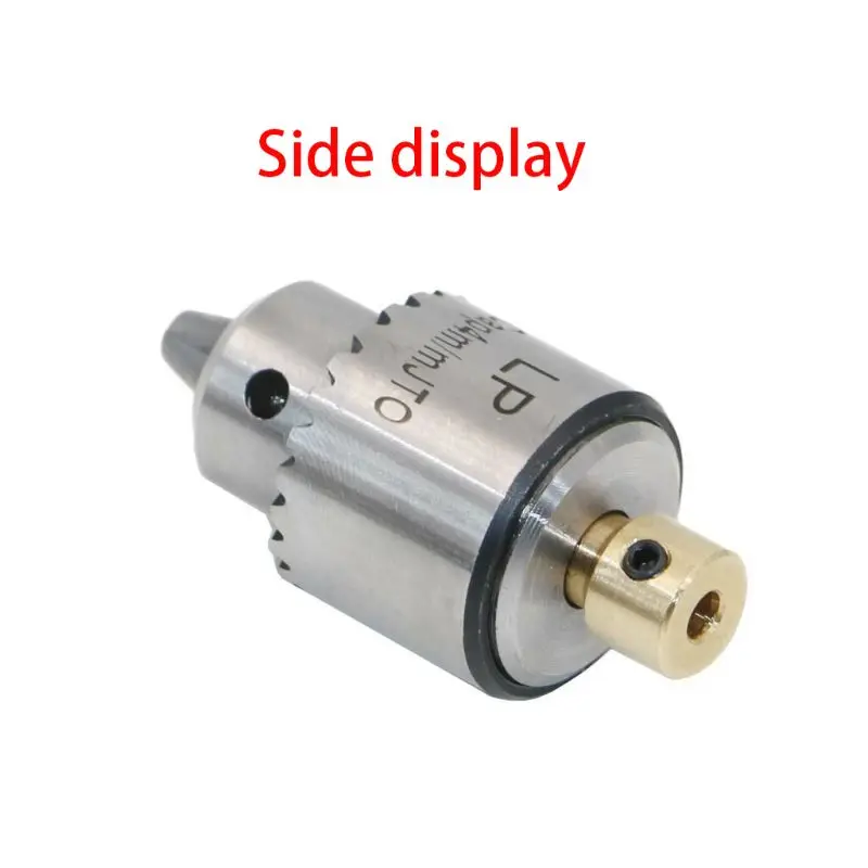 Mandril taladro micro, mordaza motor con sujeción, husillo montado en cono 0,3-4mm, eje 3,17mm