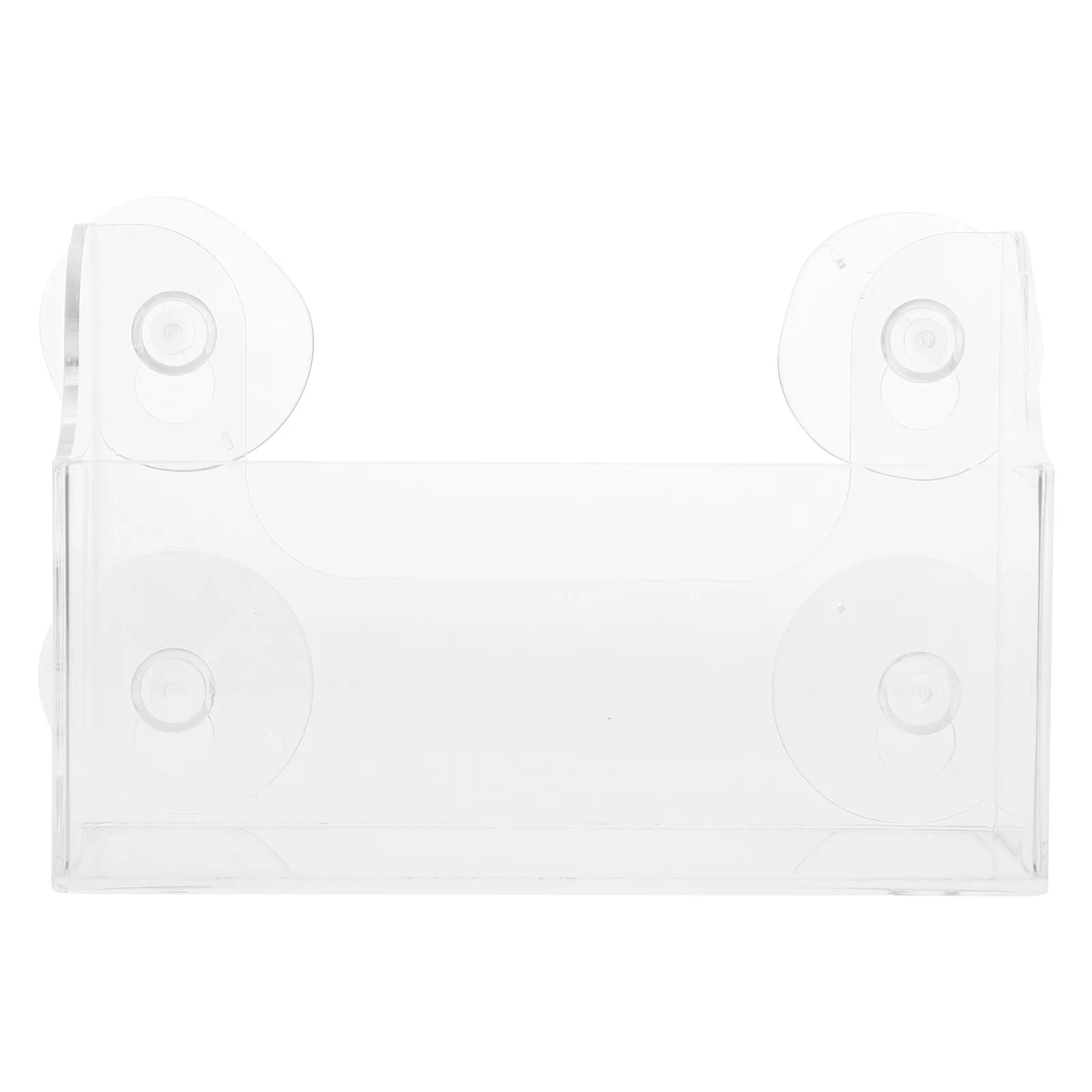

Multifunctional Frige Rack Refrigerator Door Organizer Suction Cup Storage Shelf Compact Acrylic Display Stand For Beverages