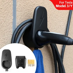 Charging Cable Organizer Wall Mount Connector Bracket Charger Holder with Chassis Bracket Charger For Tesla Model 3 Y