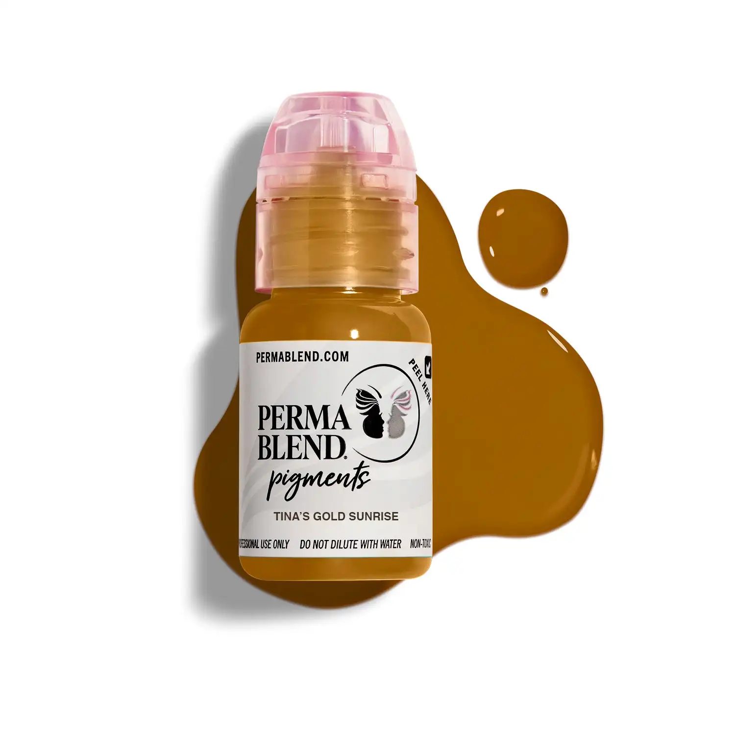 Perma Blend Pigmenten Inkt Tattoo Benodigdheden Roze Rood Oranje Lip Beauty Art Professionele Kleur 15ml Royal Vegan Mengen 1/2Oz PMU