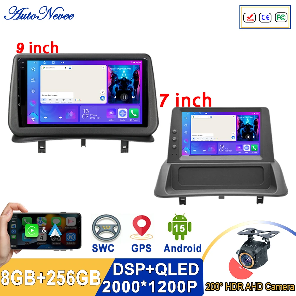 

Car Android 15 For Renault Clio 3 2005 - 2014 Plug and Play GPS Navigation Touch Screen Multimedia Player Head Unit Stereo Head