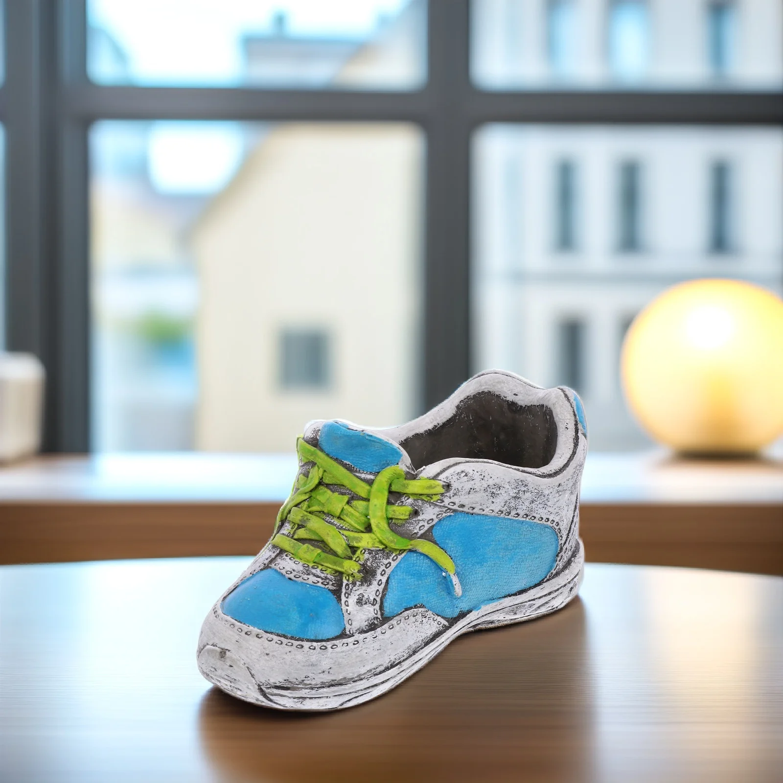 

Imitation Shoe Pot Artificial Plants Indoor Home Decoration Decorative Pots Blue