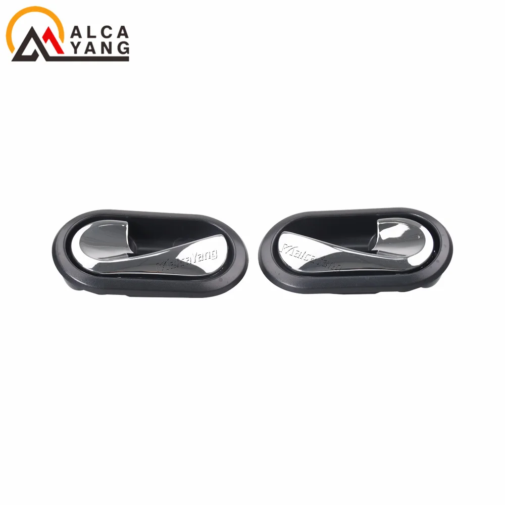 Inner Left Or Right Side Door Handle With Chrome For Renault Logan Duster 2012-2016 Dokker Sandero 8200733847 8200733848