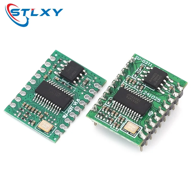 Stlxy SU-03T/03T1 AI Intelligent Offline Speech Recognition Module Voice Control Chip with CH340 Programming