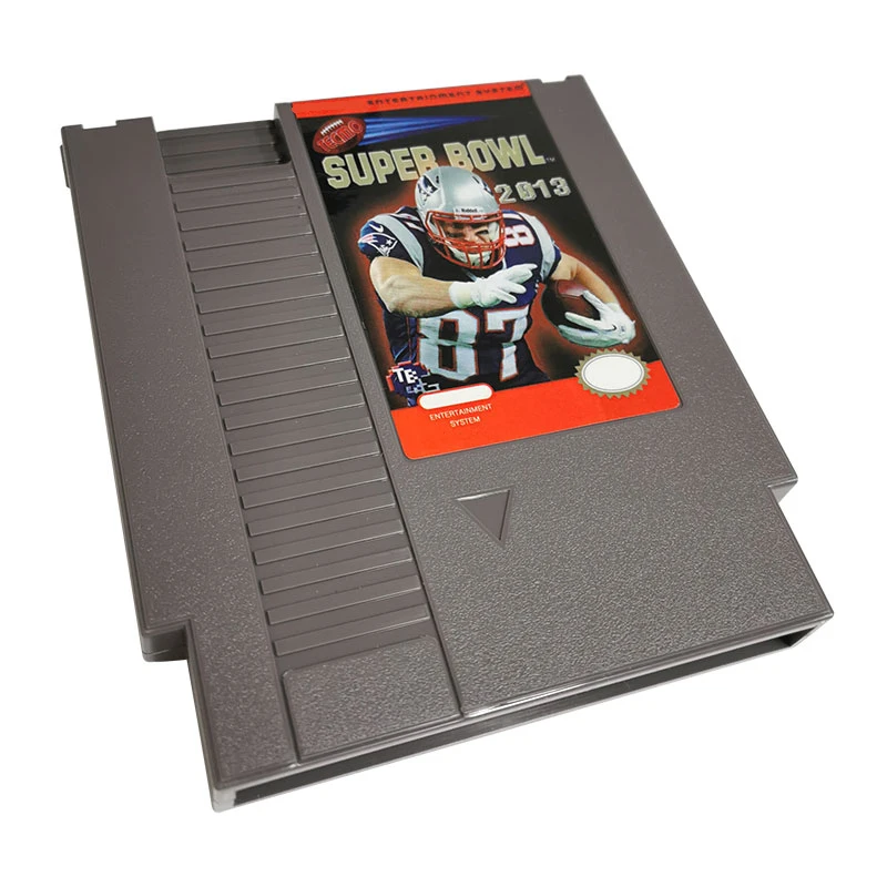 Classic Game Super Bowl 2013 For NES Super Games Multi Cart 72 Pins 8 Bit Game Cartridge,for NES Retro Game Console