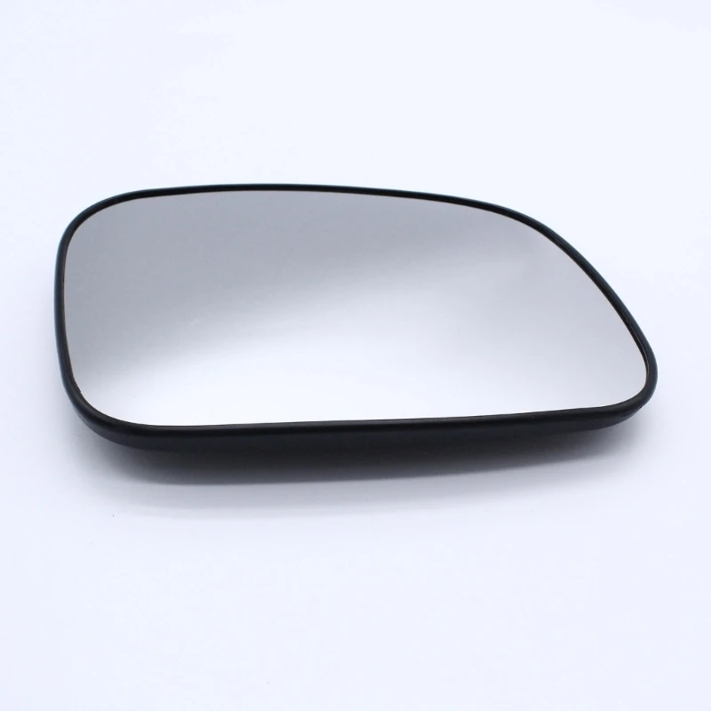 Car Rearview Mirror Front Door Wing Glass Lens with Mount Rack Wide Anti-Glare for Discovery 2 CRD100640 CRD100650