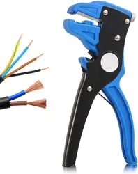 New Quickstriper Wire Striper, Self Adjusting Wire Stripper, Multifunctional Wire Stripper Crimper Cable Cutter Pliers 2 in 1.