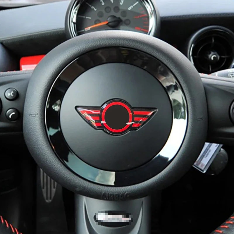 

Steering Wheel Adhesive Sticker British Style Decoration For MINI COOPER R55 R56 R57 R58 F55 F54 F56 F57