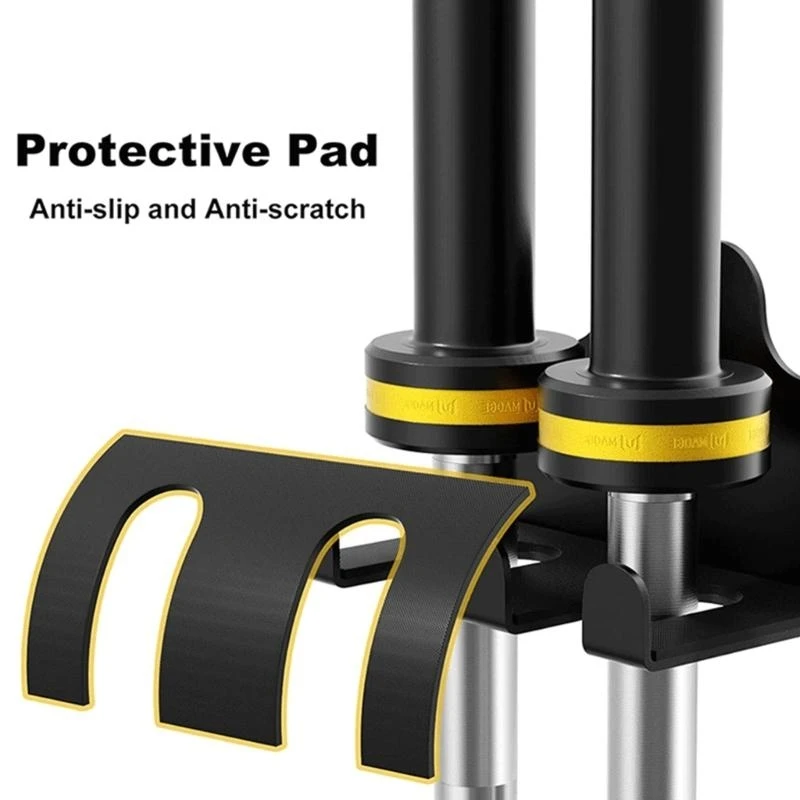 Heavy Duty Efficient Vertical Barbell Holder Stand For Garage Gym Space Saving Equipment Organizers Tidy Workout Spaces M4YD