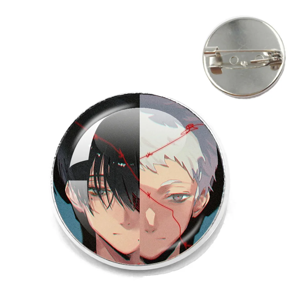 The Summer Hikaru Died Anime Button Pin Cartoon Brooch Clothes Hat Decor Jewelry Backpack Accessories Lapel Pin Fans Gifts