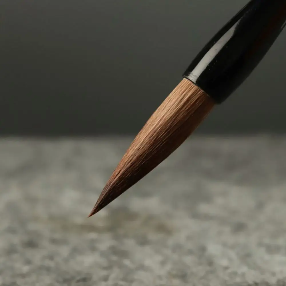 Traditioneller chinesischer Kalligraphiepinsel, Ölgemälde, Öl, Aquarell, Schriften, Schreibpinsel, Wolfshaar, Holzkunst, Pinselklasse