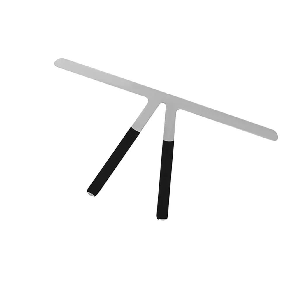 

Ruler Nose Bridge Positioning Household Eyebrow Measure Tool Triangular Black Stainless Steel Triangle