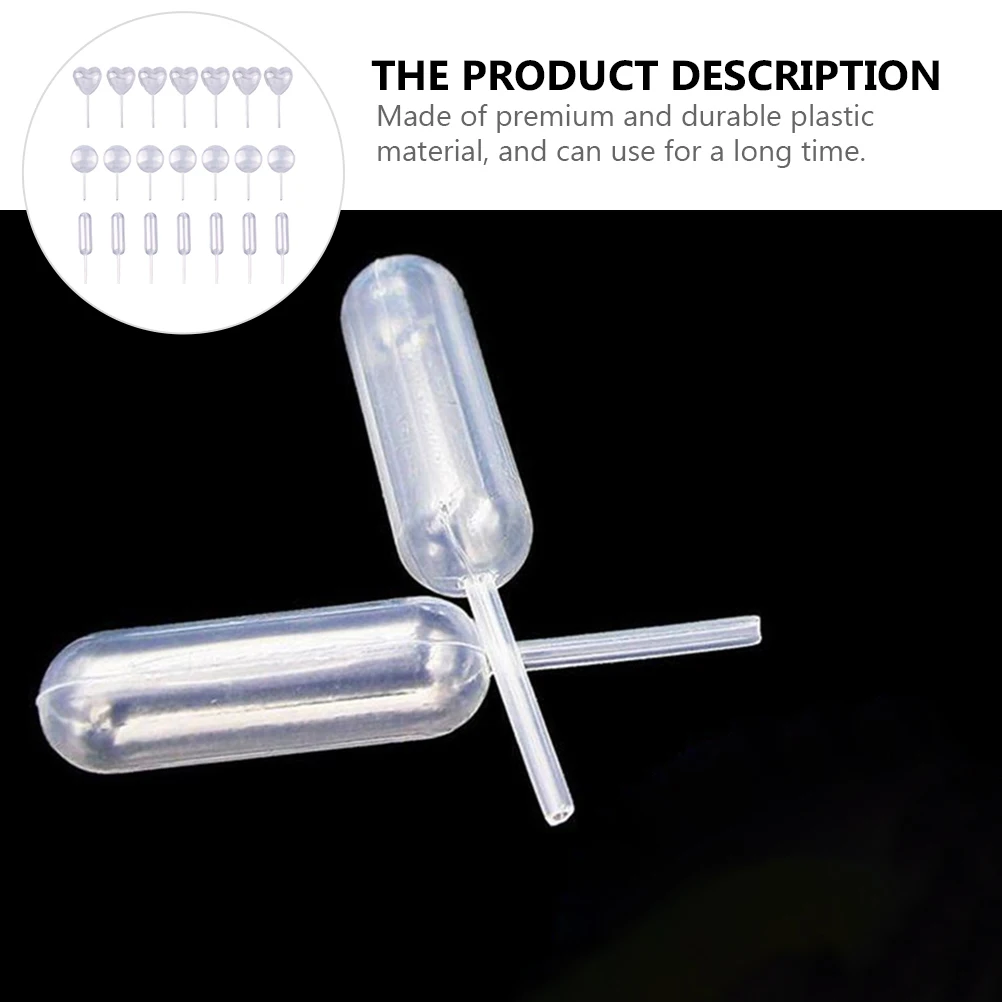 

150 Pcs Jam Injection Dropper Pipettes Cake Strawberry Plastic Baking Liquid Droppers