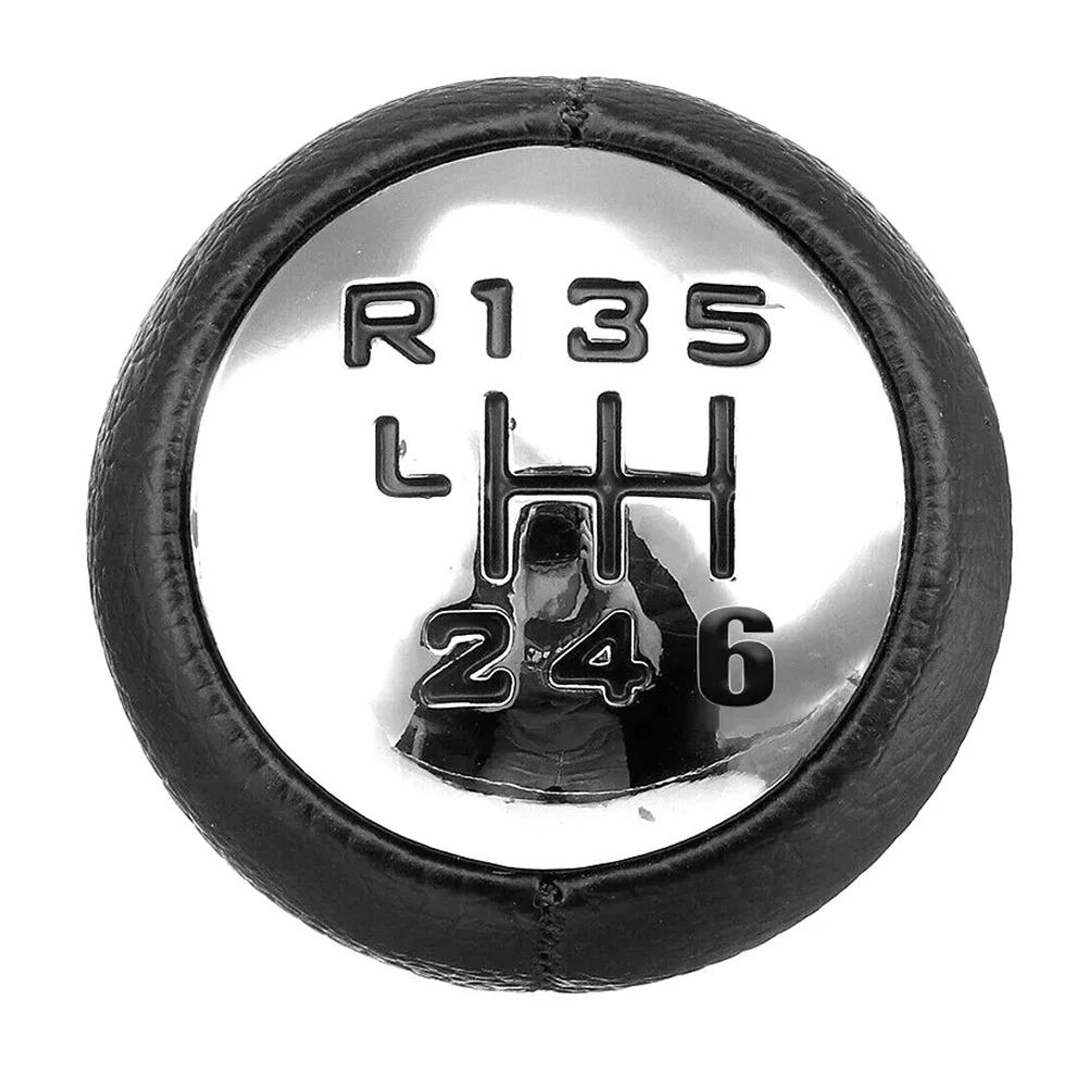 Auto-Innenraum-Upgrade, 6-Gang-Schaltknauf, ABS-Schaltknauf, perfekte Passform, präzises Schalten, einfache Installation, hochwertige Passform