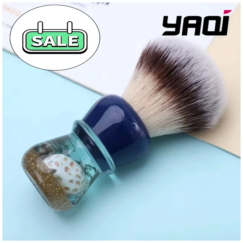 Birthday Gift For Boyfriend 24mm Synthetic Hair Wet Shaving Brush Collectibles Mens Gift Mens Shaving Brush Atlantis YAQI 2026