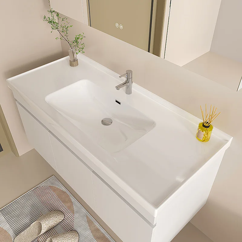 Bathroom vanity ceramic washbasin toilet sink, minimalist style, waterproof and moisture-proof custom sizes and colors available