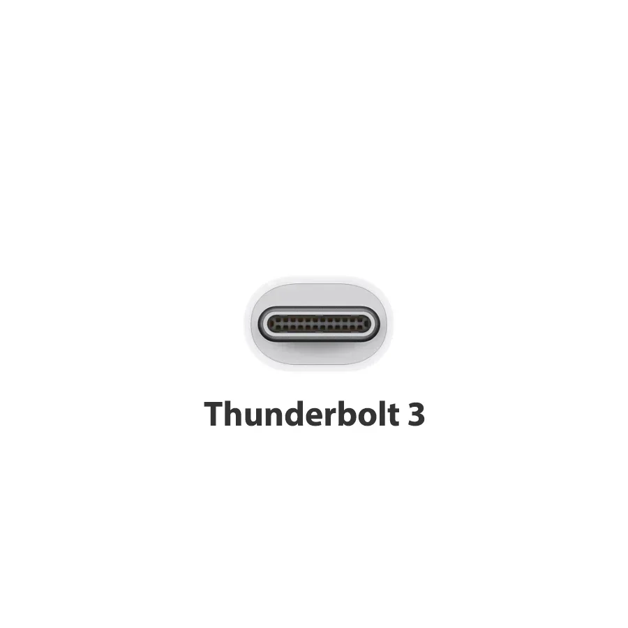 Thunderbolt 3 USB-C - Thunderbolt 2 アダプター コンバーター