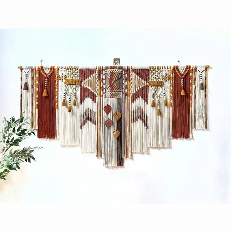 Handmade tapestries B & B retro decoration Indian high-end hanging cloth bedside hanging murals
