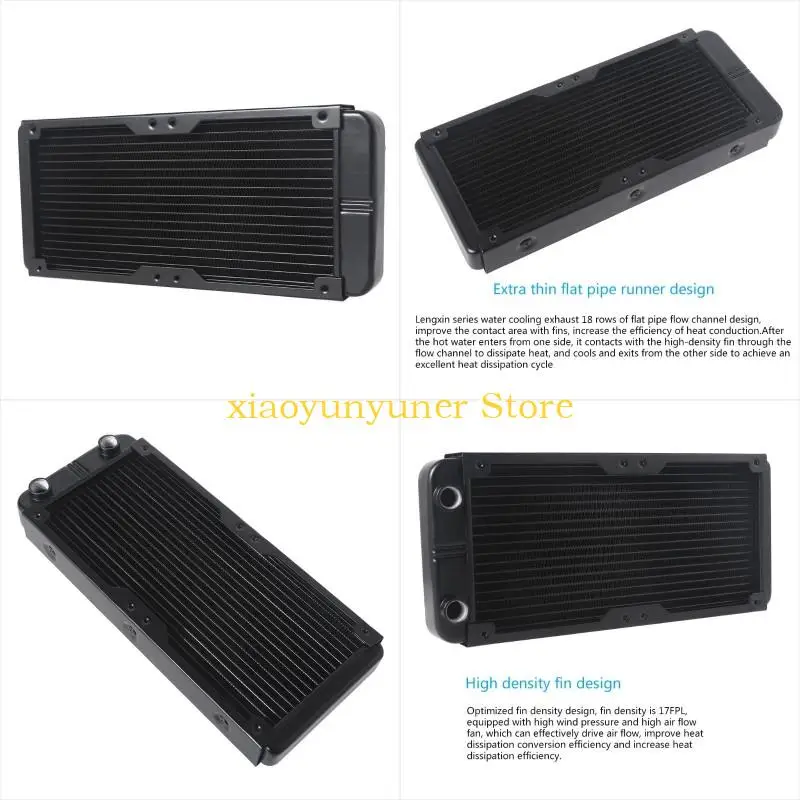 

P9JB PC Water Heat Exchanger Computer Aluminum Heat Radiator Heat Sink for Computer