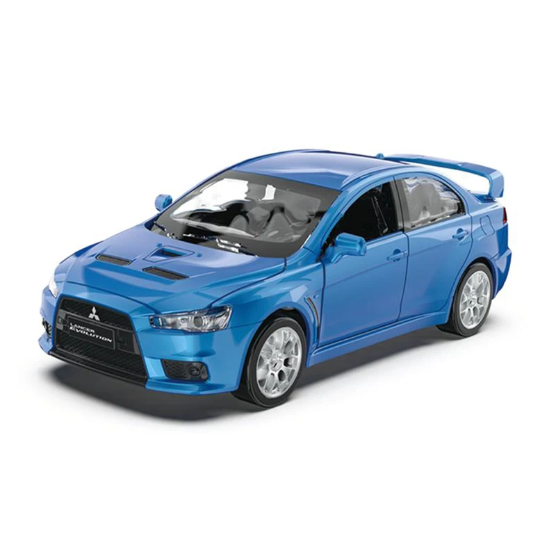 Scale model 1:32 diecast alloy Mitsubishi Lanser Wing Howland Sports car model children\'s toy, children\'s holiday gift.