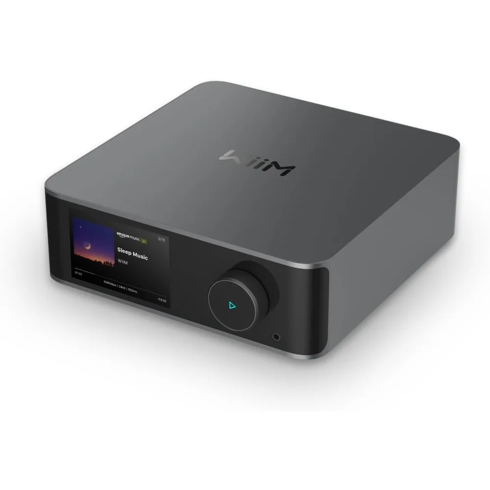 Ultra Music Streamer & Digital Preamp | 3.5" Touchscreen, Compatible with Google Cast