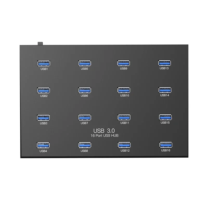 Sipolar A-163 16 Ports Multiple USB 3.0 Flash Drive Duplicator Hub Batch Copy for HW 3G Modems SD/TF Card Reader U-Disk