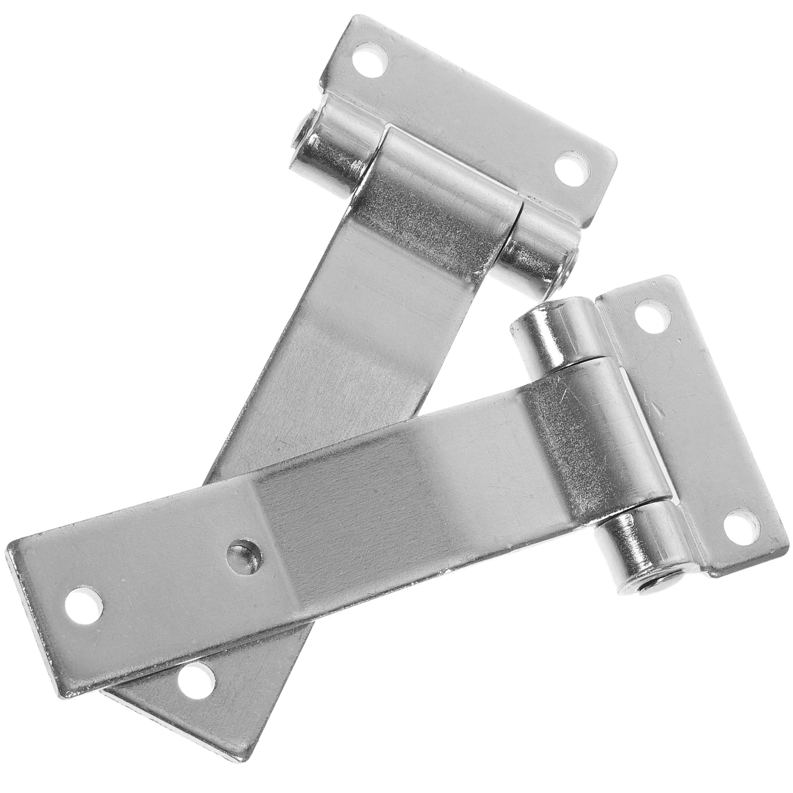 

2 Pcs Garage Door Decorative Hardware Heavy Hinge Long Hinges for Cabinet Bearing Industrial Galvanized Steel