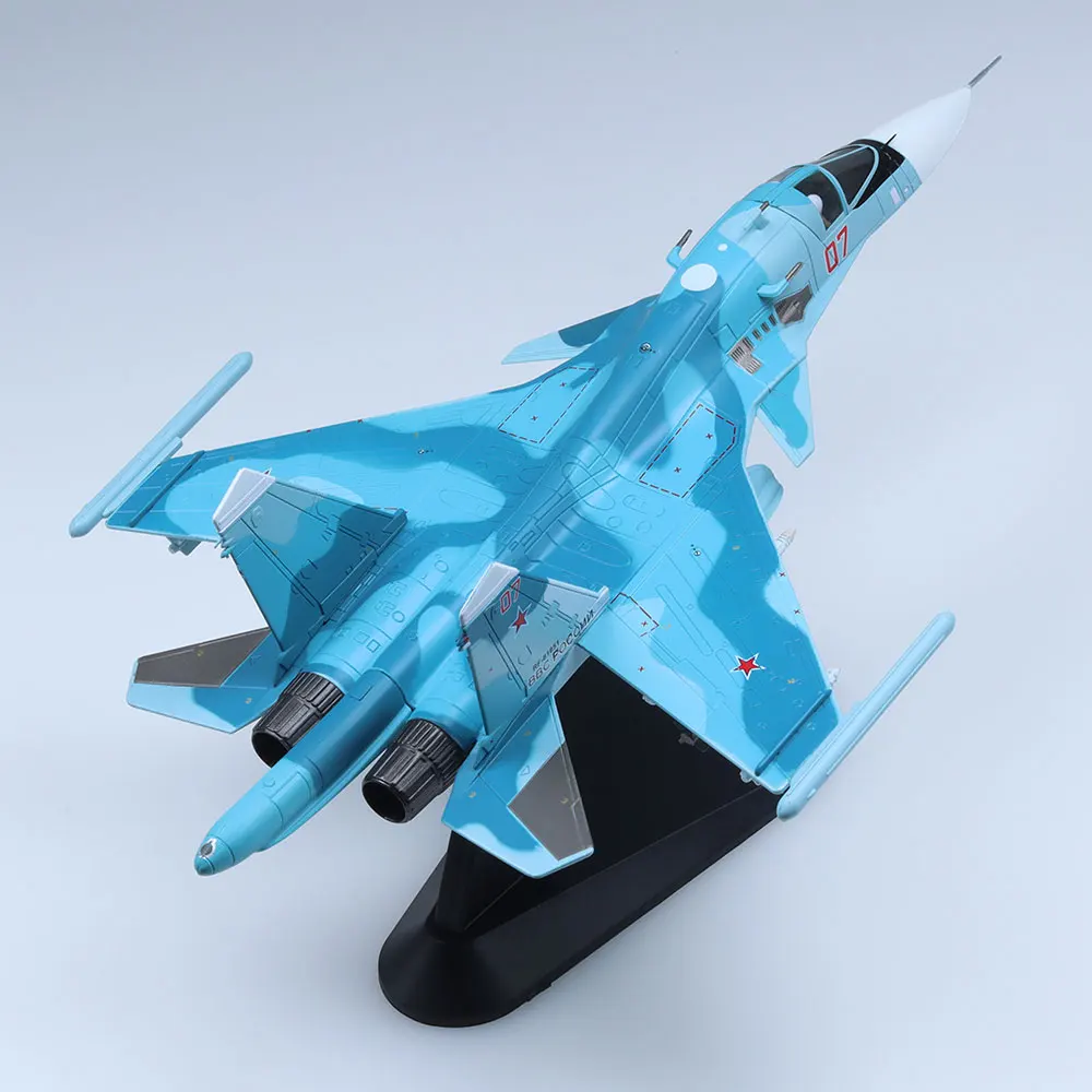 

Металлическая модель истребителя SU-34 1/100 для подарка
