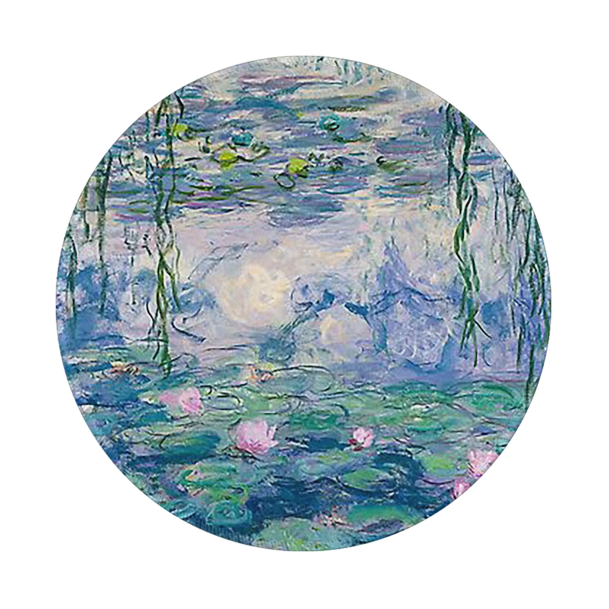 Water Lilies Claude Monet Fine A Mouse Pad Computer Keyboard Mouse Mat Gamer PC Laptop Desk Mat Office Accessories Table Mats