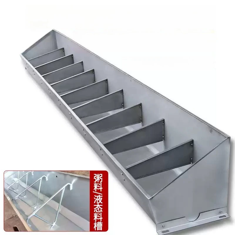 Custom Stainless Steel Livestock Feeding Water Trough  For Cattle Sheep Horse Pig Farm Feeder Tank