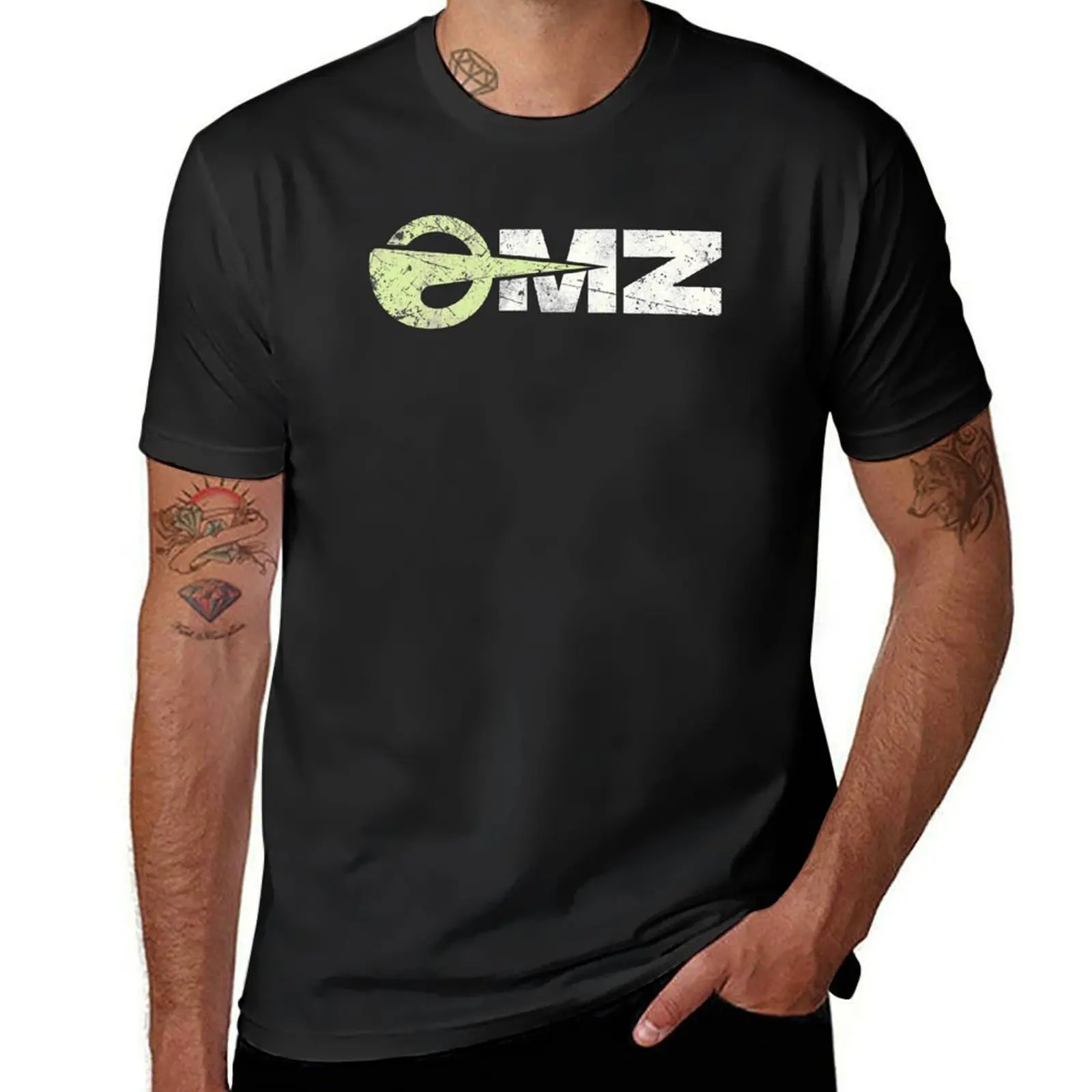 

OMZ MZ Vintage German Motorcycle T-Shirt tees plus size tops mens champion t shirts