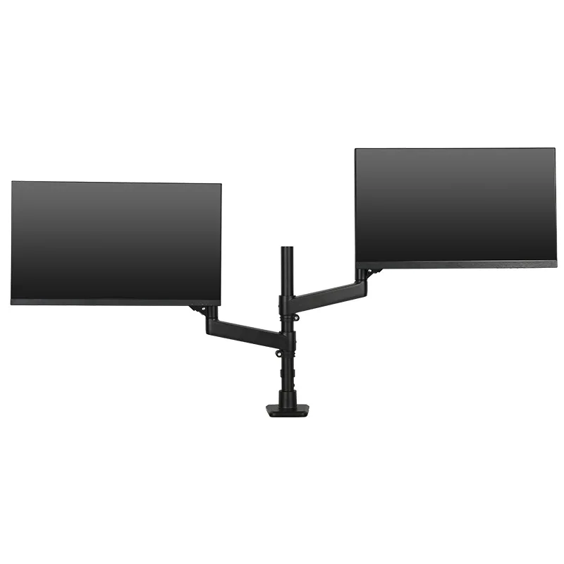 20KG large load bearing 49 inch dual screen column computer monitor lifting aluminum alloy bracket