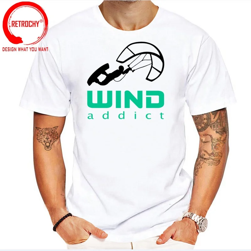 KITE KITER KITEBOARDER KITESURFER KITING SURFER T Shirt Men Fashion Trendy Casual Clothing Stylish Tops Tee Shirt Leisure Tshirt