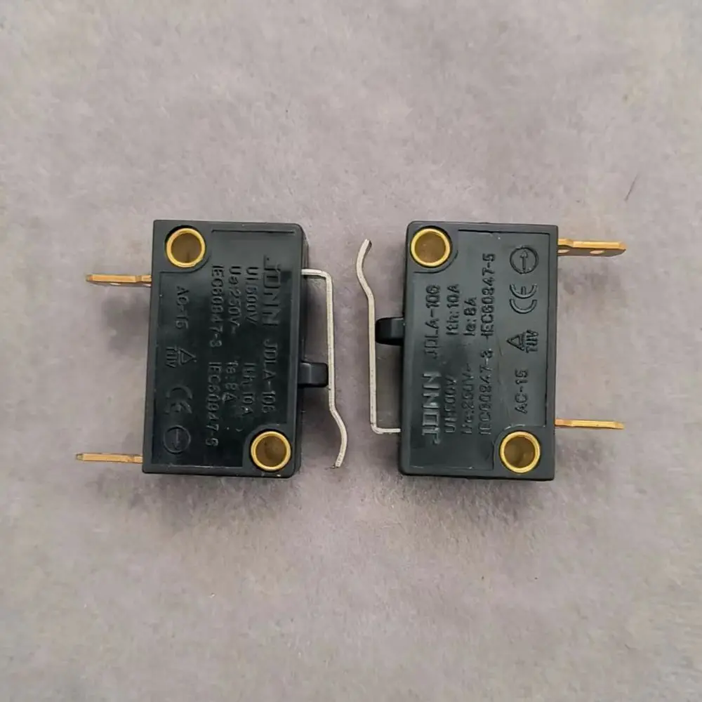 10 шт. JDLA-106, прямой длинный рычаг, микропереключатели с длинной ручкой, микропереключатель 80 А, 250 В, 2 контакта,